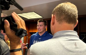 Walter Pennington in the Coors Field Visitors’ Clubhouse (5 July 2024)